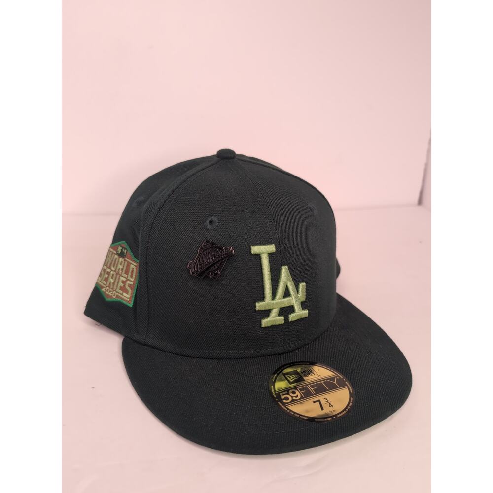 New Era 59FIFTY Los Angeles Dodgers 2020 World Series Fitted Cap Size 7 3/4